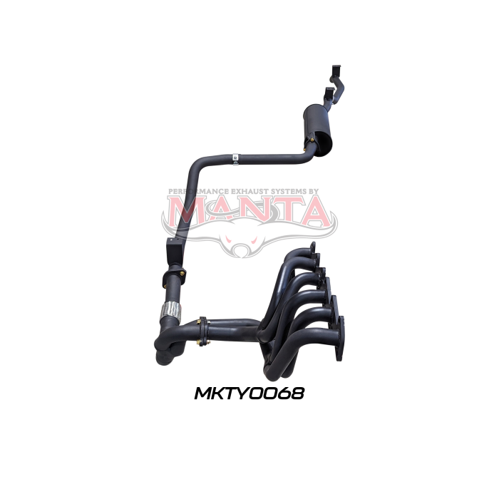 Manta - HZJ75, 78 LandCruiser Extractors & 2.5in - (MKTY0068)