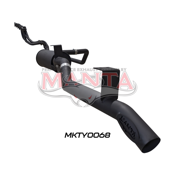 Manta - HZJ75, 78 LandCruiser Extractors & 2.5in - (MKTY0068)