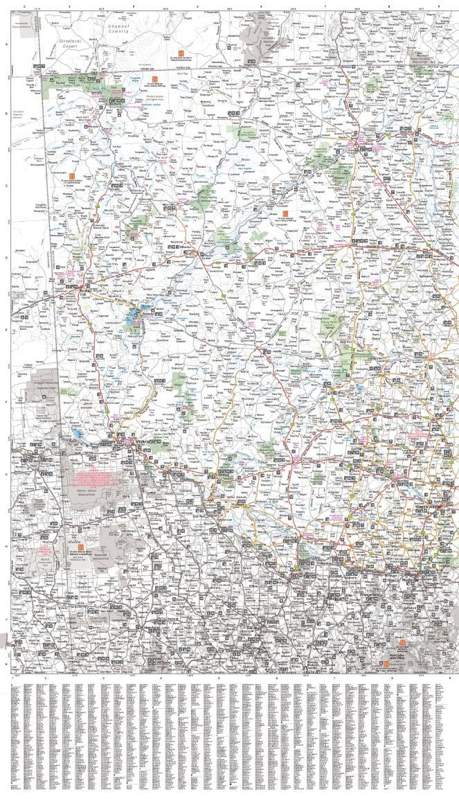 New South Wales Handy Map (15th Edition)