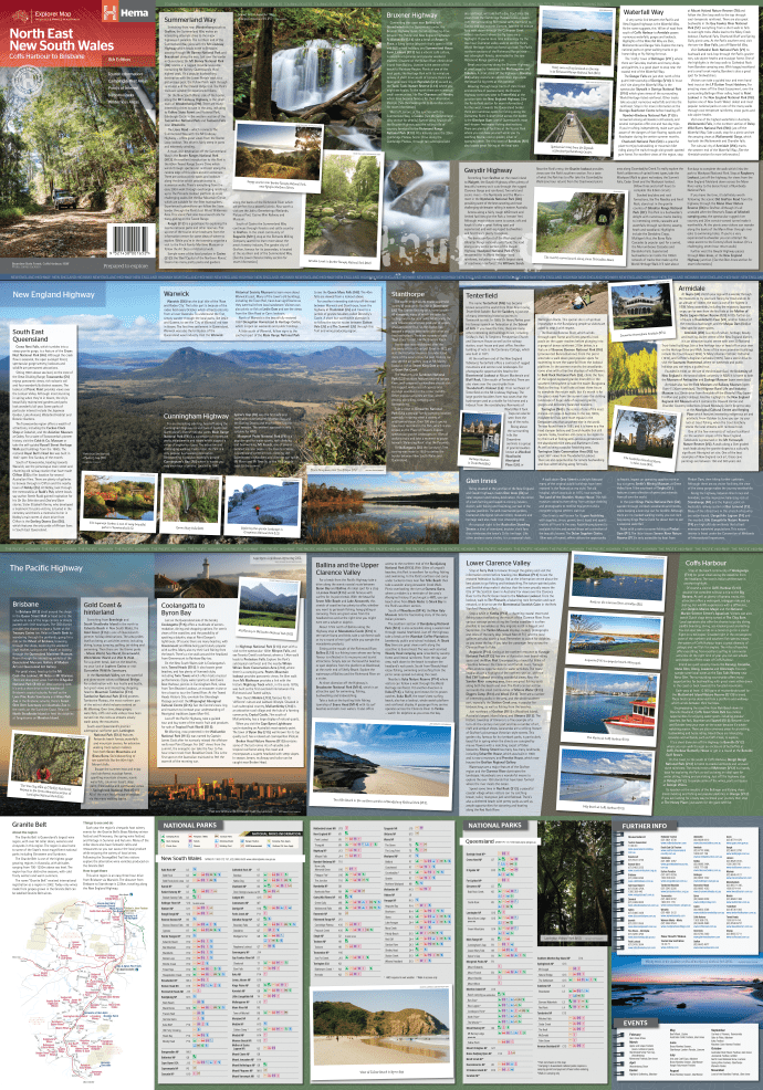 North East New South Wales Map (8th Edition)