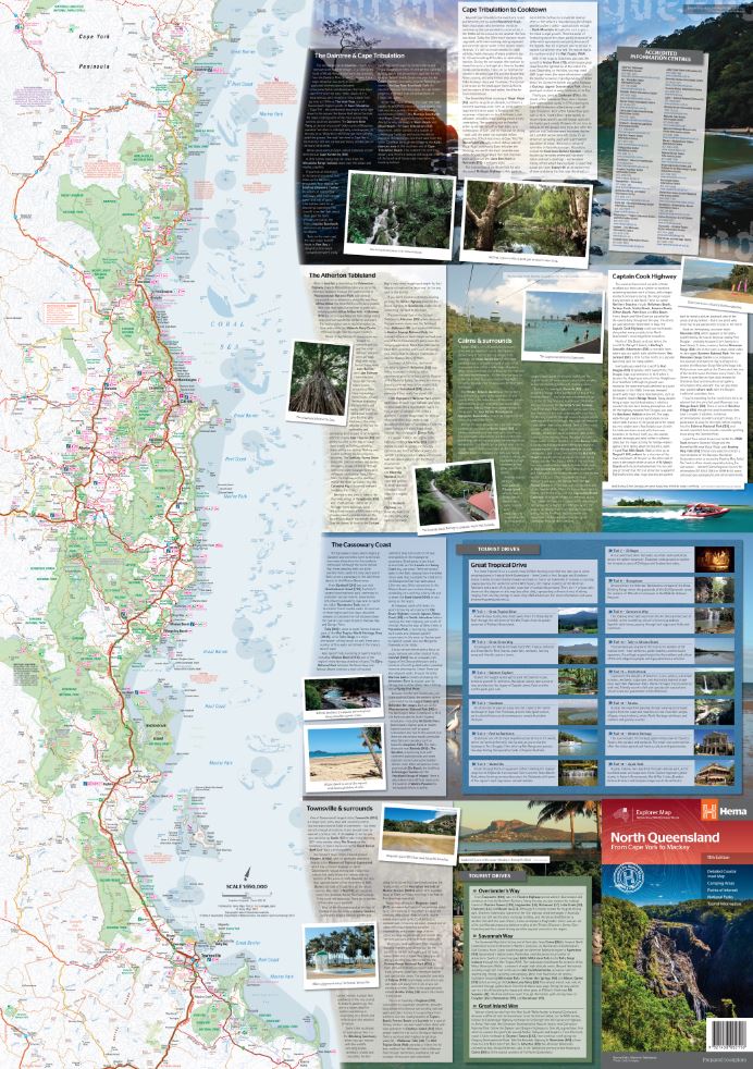 North Queensland Map (11th Edition)