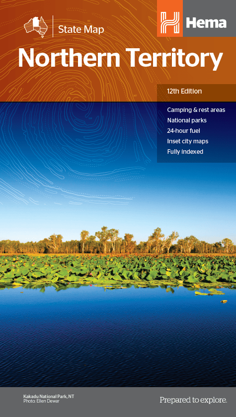 Northern Territory State Map (12th Edition)