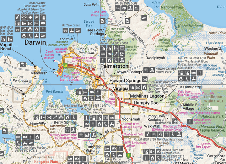 Northern Territory State Map (12th Edition)
