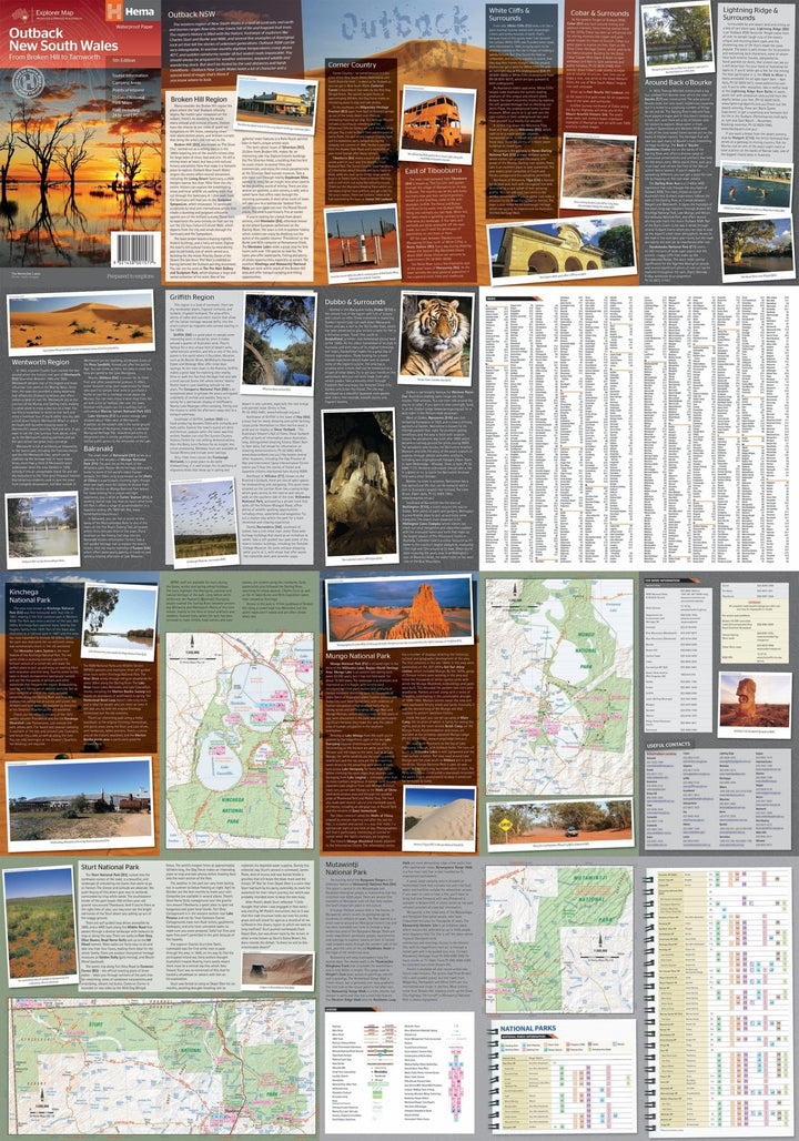 Outback New South Wales Map (5th Edition)