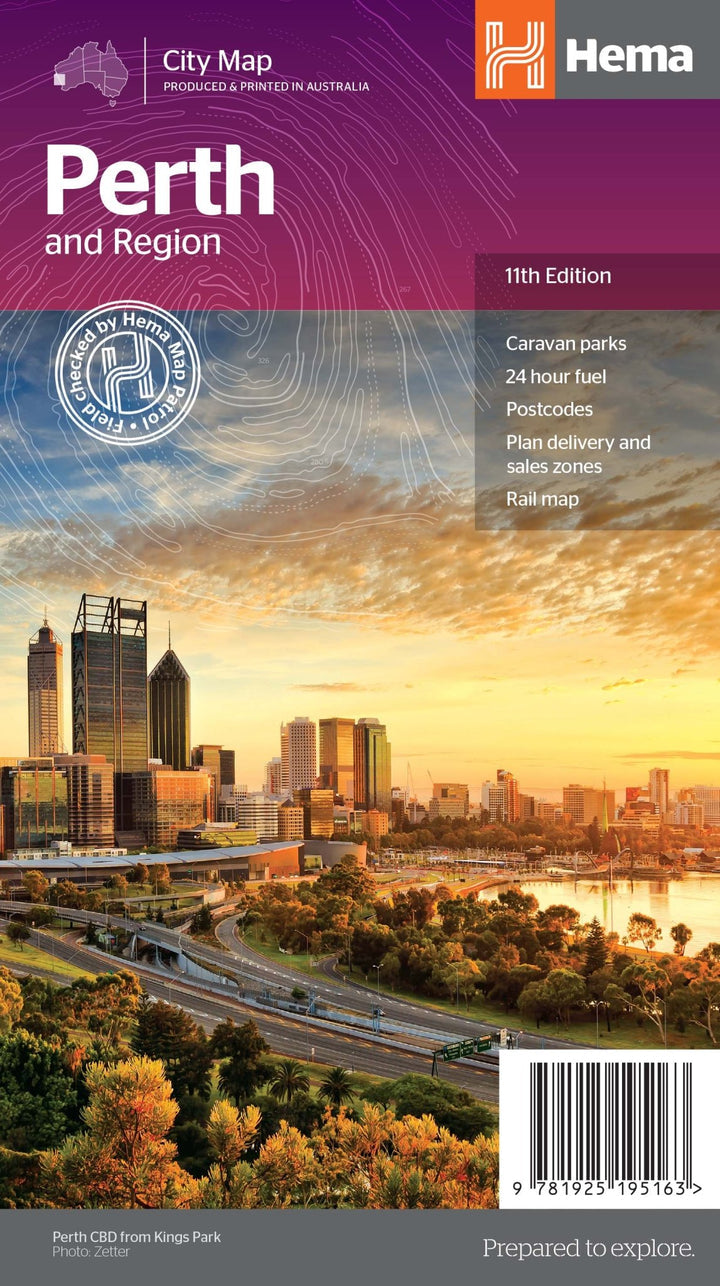 Perth & Region Map (12th Edition)