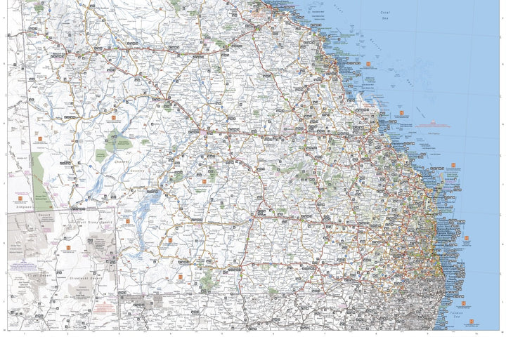 Queensland Handy Map (15th Edition)