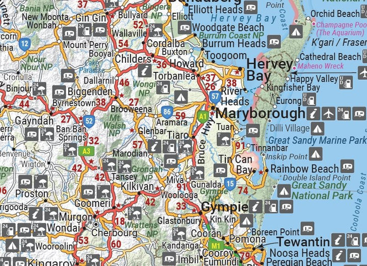 Queensland State Map (13th Edition)