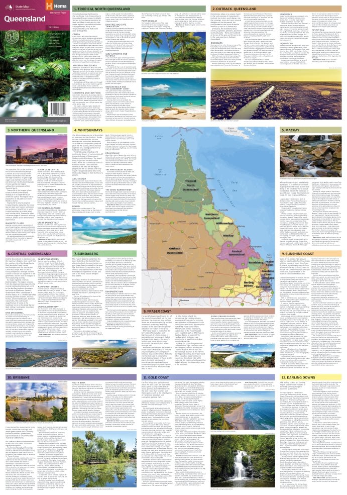 Queensland State Map (13th Edition)
