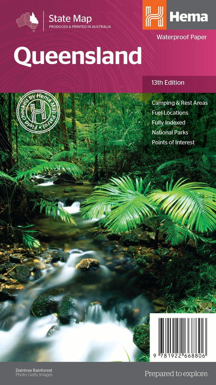 Queensland State Map (13th Edition)