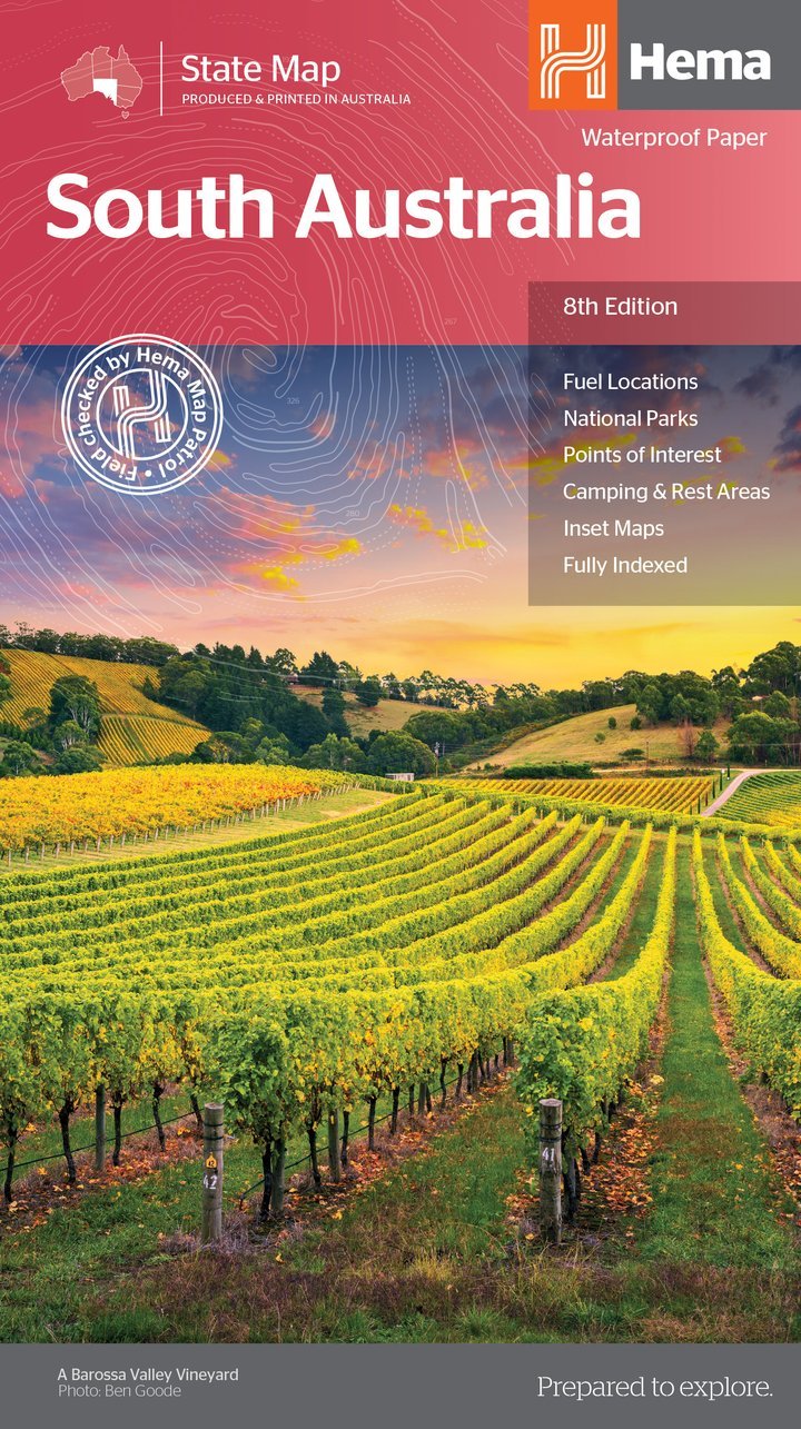 South Australia State Map (8th Edition)