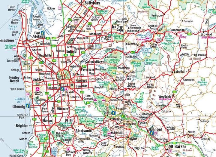 South Australia State Map (8th Edition)