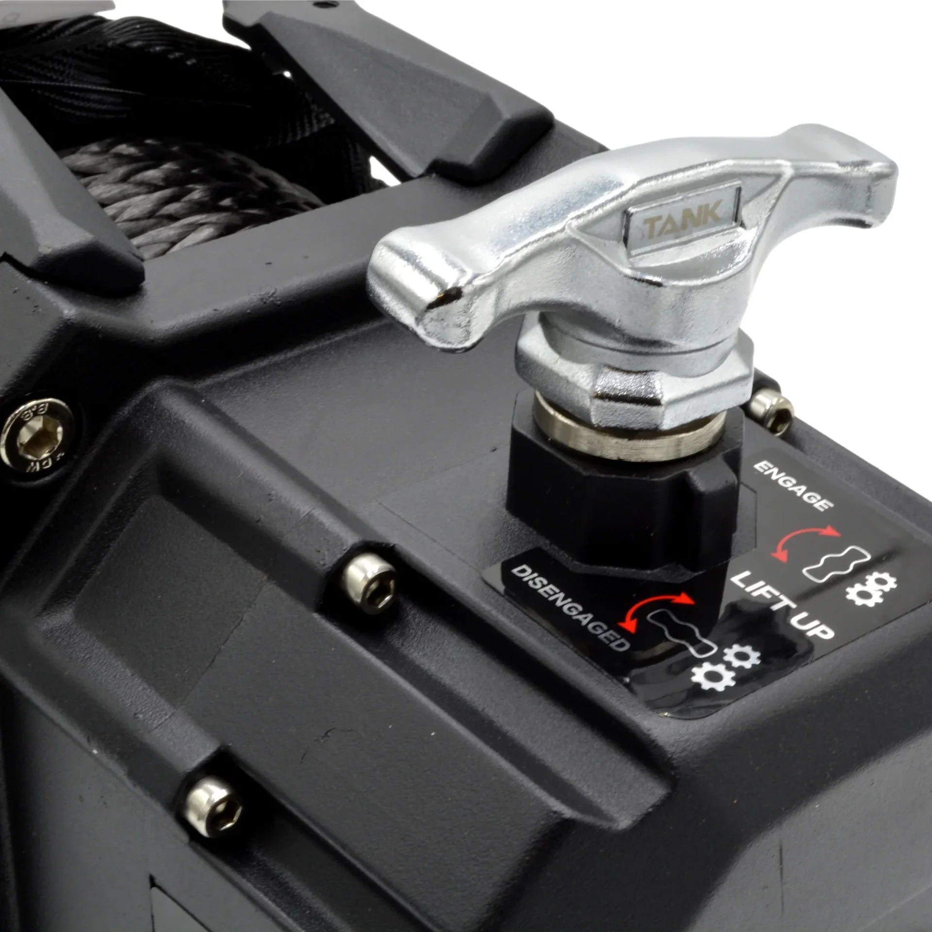 Carbon TANK - 15000lb Winch 12V - CW - TK15BLK 3