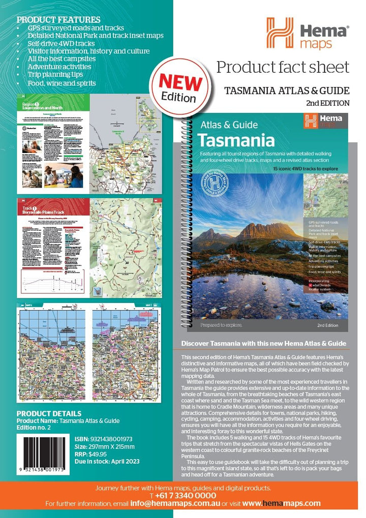Tasmania Atlas & Guide (2nd Edition)