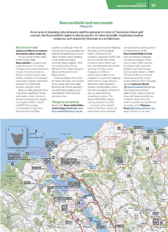 Tasmania Atlas & Guide (2nd Edition)