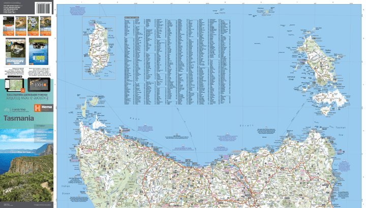 Tasmania Handy Map (11th Edition)