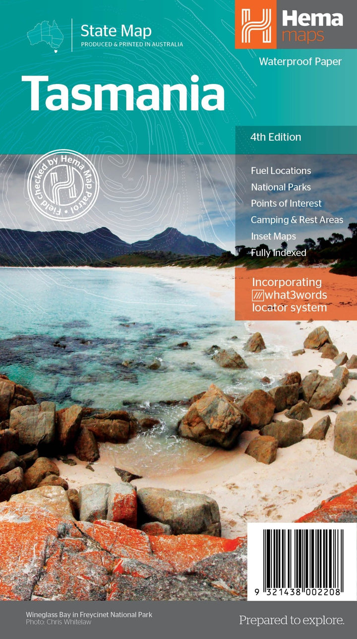 Tasmania State Map (4th Edition)