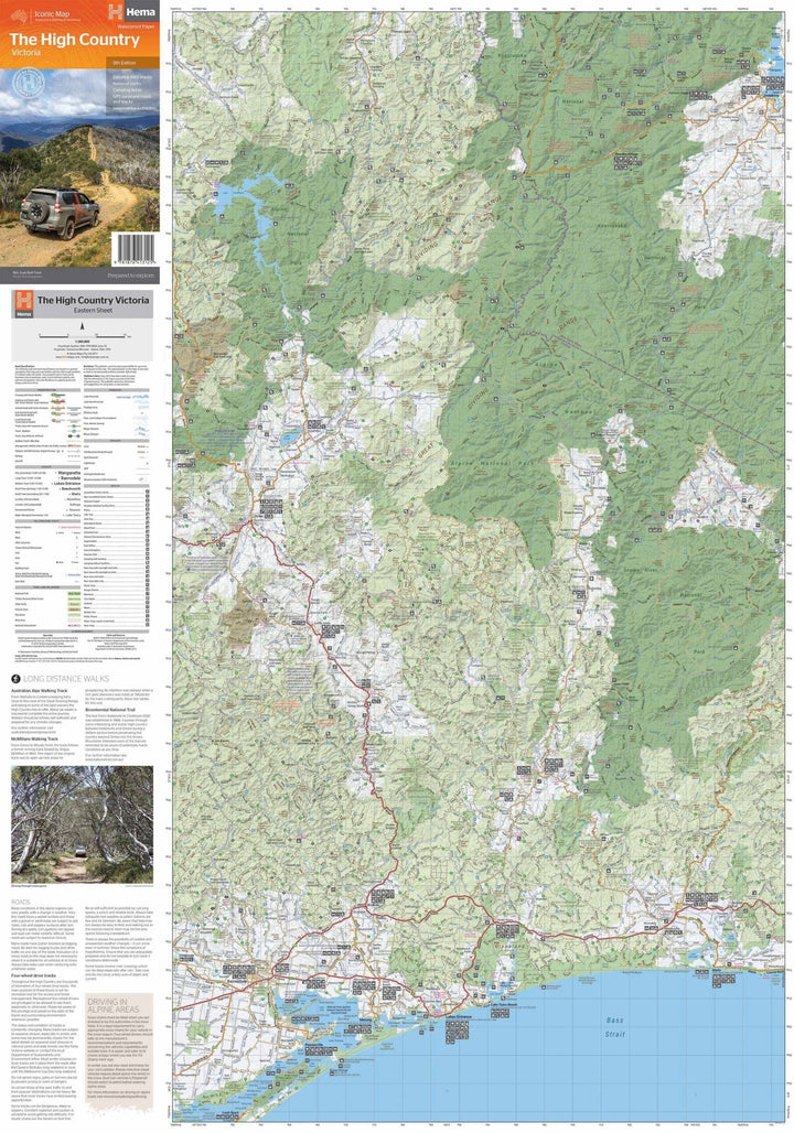 The Victorian High Country Map (9th Edition)