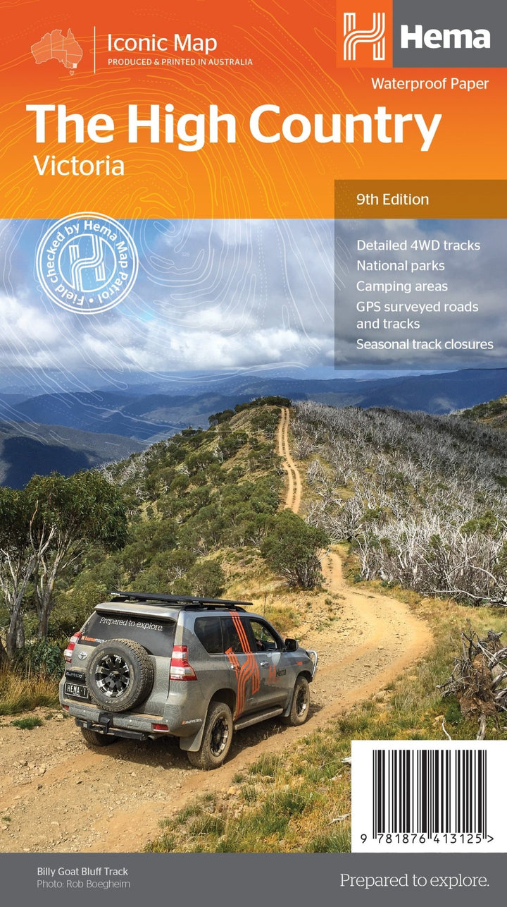 The Victorian High Country Map (9th Edition)