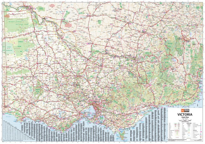 Victoria State Map (9th Edition)