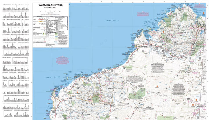 Western Australia Handy Map (13th Edition)