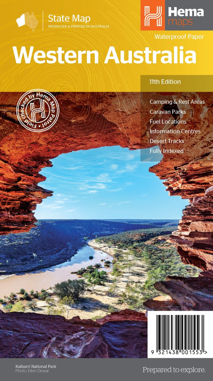 Western Australia State Map (11th Edition)