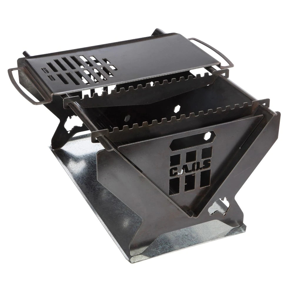 CAOS Fire Pit MKII with Grill, Bridges, Base Tray and Bag