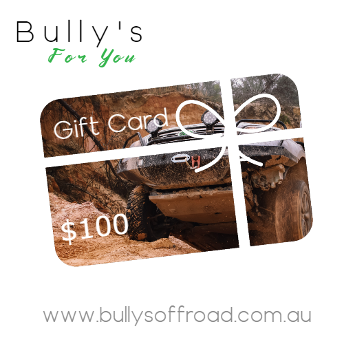 Bullys Offroad and 4wd Gift Card