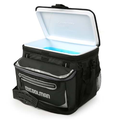 Mycoolman 38 (30 + 8) Can Zipperless Hardbody Cooler 20L