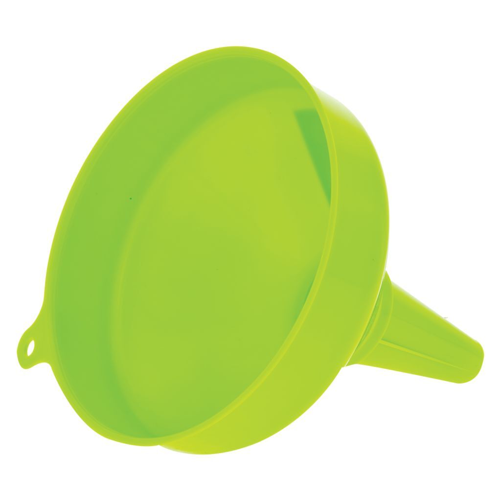 Heavy Duty Plastic Funnel With Filter, 200Mm X 211Mm