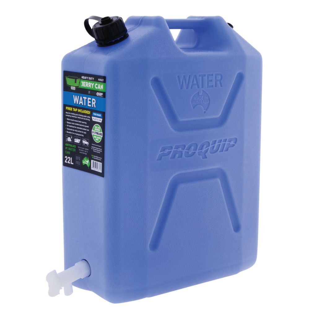 Water Jerry Can With Tap - 22 Litre