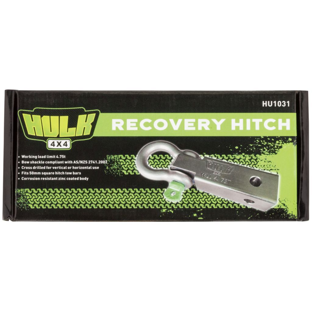 Recovery Hitch With Bow Shackle