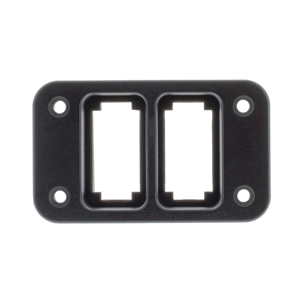 Double Flush Mount Switch Panel - Early Toyota