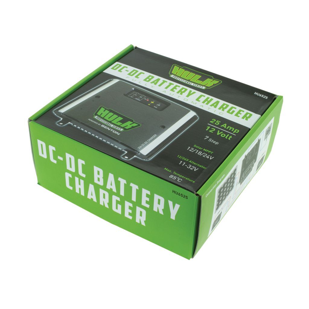 Dc-Dc Fully Automatic Battery Charger - 25 Amp 12V