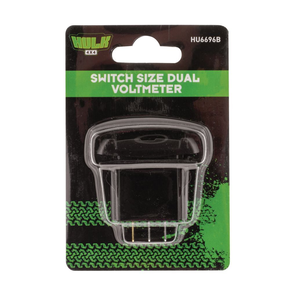 Switch Size Dual Voltmeter