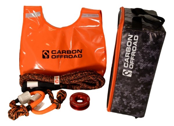 Carbon Offroad Gear Cube Premium Winch Kit - Small - Carbon Offroad
