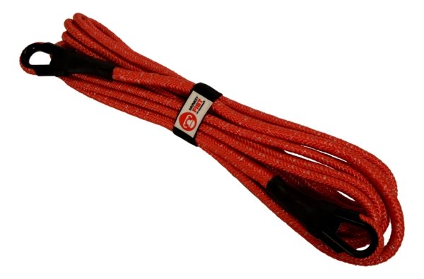 Carbon Offroad Monkey Fist Premium 7T x 10M Braided Winch Extension Rope - Carbon Offroad