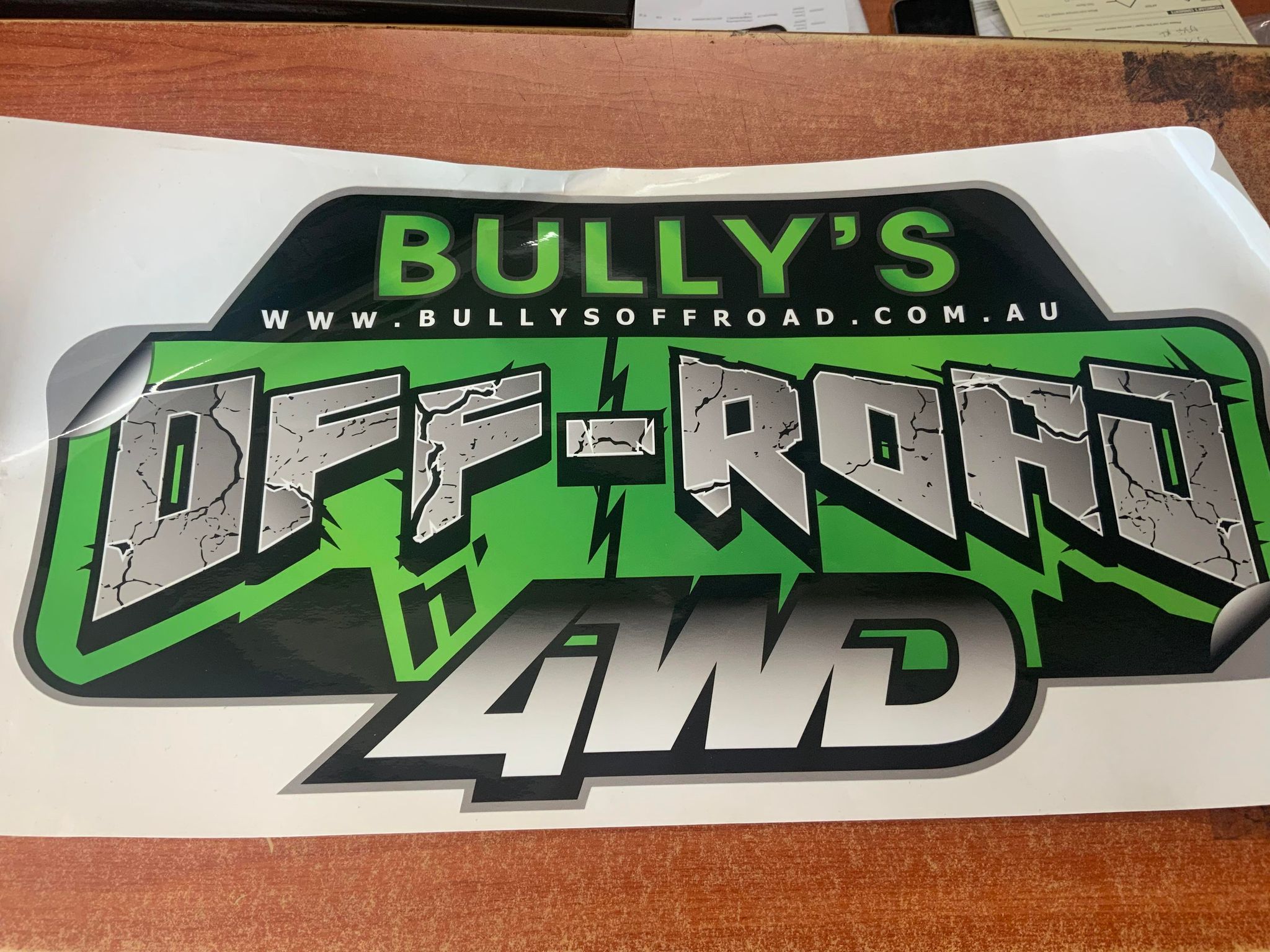 Bully's Offroad Sticker